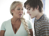 Alura Jenson Cheering Up Mom