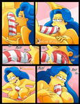 Los Simpsons en blanca y lechosa Navidad