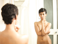 Hot Sexy Short Hair Malaysian Indian Model Shiela