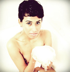Hot Sexy Short Hair Malaysian Indian Model Shiela