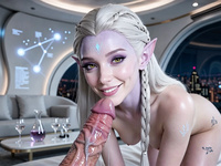 Beautiful Alien Diplomat Makes First Contact With You ???? Platinum-Blonde Sci-Fi POV