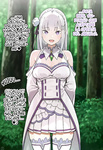 Kouketsu na Half Elf no Emilia ga Henkyou no Noumin Jiji ni Damasare Yome ni Otosareru｜La Noble Semi