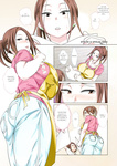Okorinbo Mama no Amayakashi Sex de Furyou Musuko ga Kousei Shita Hanashi