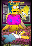el abuelo abraham simpson y yo