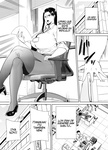 Kurosu Gatari - PowerHara Onna Joushi to Shachiku-kun 1-4 _ Una Jefa abusiva que explota a su emplea