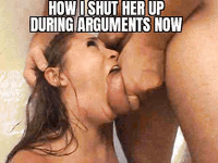 Real men don't debate feminists — they shut them up like this