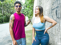 Daniela Gomez - Freaky Latina Seduces Young Influencer
