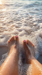 FEET ON SAND