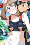 Ash and his girlfriends
