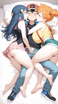 Ash and his girlfriends