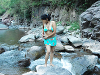 Horny Aunty Exposing Herself In Jungle