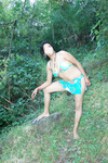 Horny Aunty Exposing Herself In Jungle