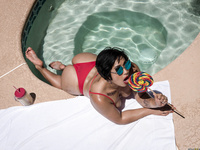 Mia Little - Pounding The Pool Boy