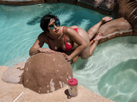 Mia Little - Pounding The Pool Boy