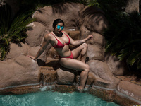 Mia Little - Pounding The Pool Boy