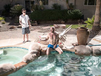 Mia Little - Pounding The Pool Boy