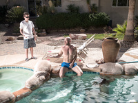 Mia Little - Pounding The Pool Boy