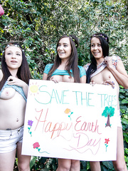 4some sex in the forest