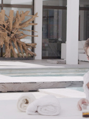 Gina Pushing The Right Buttons