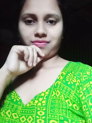 Bengali Girl Topless Playing With Big Boobs