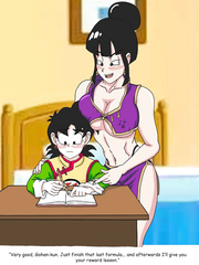 Chi-Chi necesita un favor Dragón ball