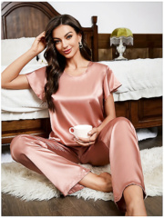 Satin pajamas