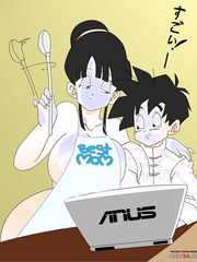 Chi chi Dragon Ball Yamete: La mejor mamá (Dragon Ball Z)