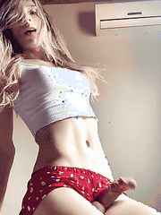 Trans se masturba gif