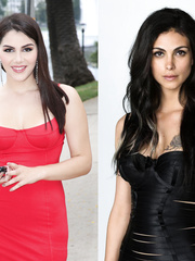 Valentina Nappi and Morena Baccarin Lookalike