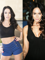 Megan Rain and Megan Fox Lookalike