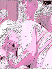 HOT HOT PINK SCREEN ACTION PHOTOS