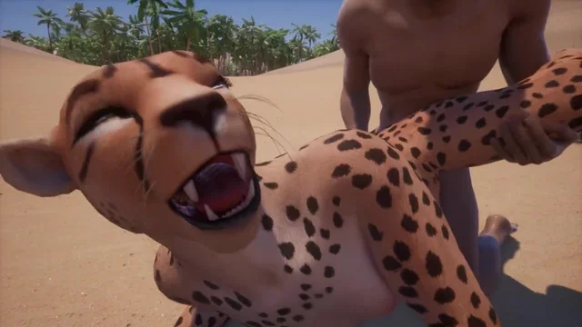 Animal Versus Human Sex Bazzers - Human Male Fucked Cheetah Female HD 720p Wild Life Sex Game 2019 - 2020