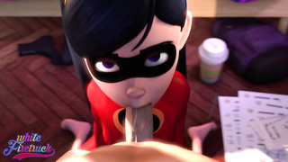 Violet Parr Porn - Violet Parr watching for cheating Elasticgirl and masturbate ...