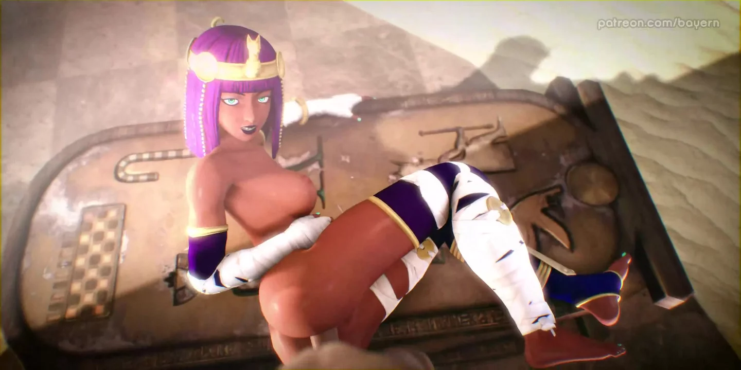 Cleopatra 3D porno