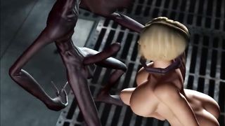 Alien Tentacle Chamber Porn - 3d alien with tentacles fuck woman