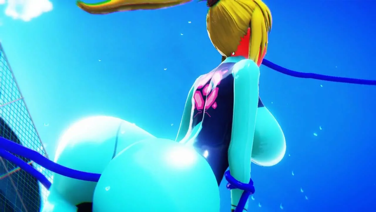 Anime Butt Expansion Porn - Samus body expansion breast expansion en ass expansion 2