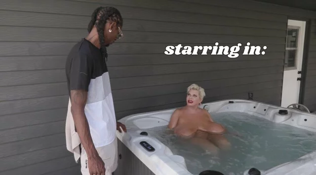 Interracial Bathing - Video Free Mature Porn 2022.04.20 Claudia Marie Interracial Hot Tub XXX