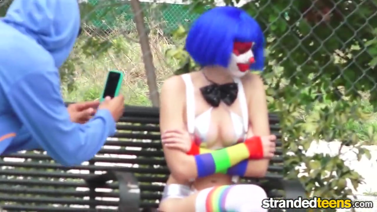Clown Girl Porn - Stranded Teens - Nasty clown girl gets into some porn business - HD [720p]