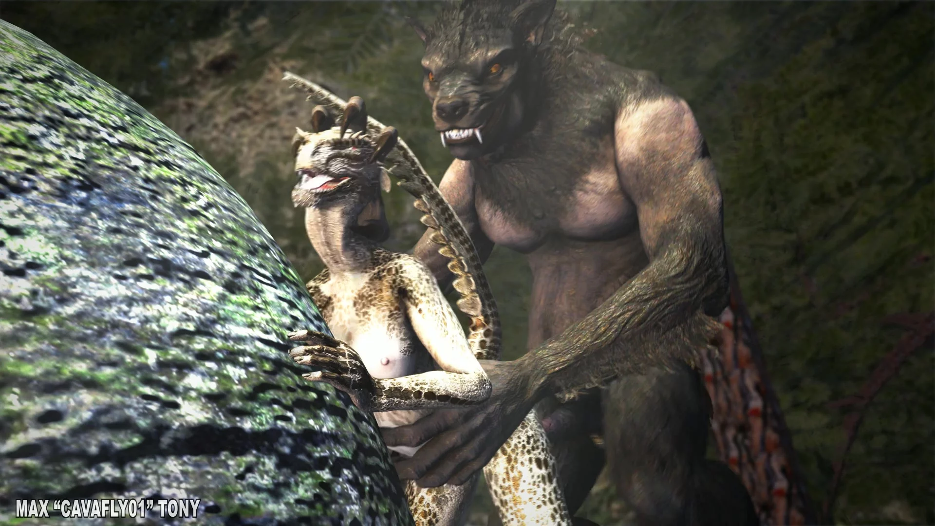 Wolf Fucks Reptile Female HD 1080p