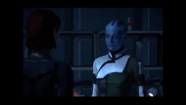 Lesbian Sex Scene Mass Effect Gameplay - Lesbian Female Shepard and Liara
