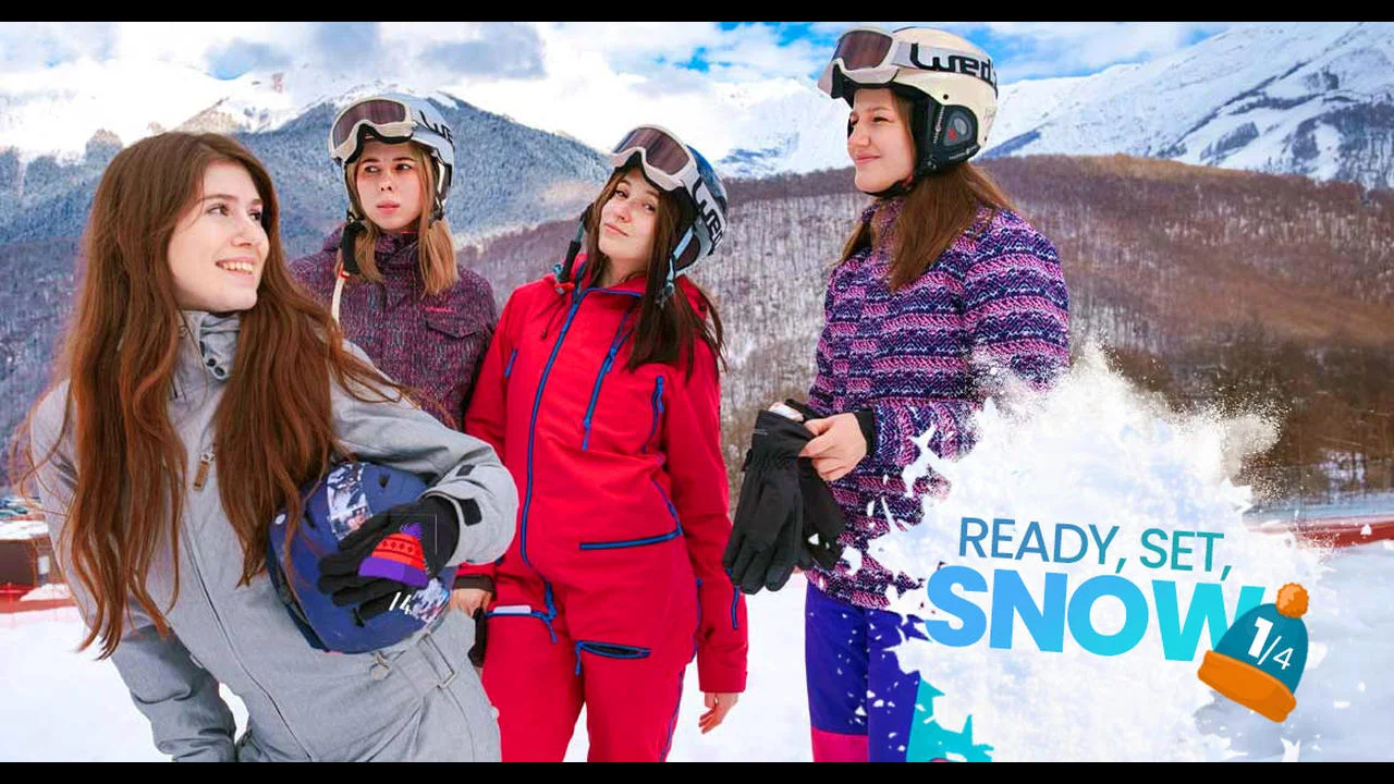 Ready Set, Snow! 1-4 - Margo von Teese, Alice Flore, Hot Pearl, Erika Mori