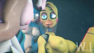 Lolbit F Naf Porn - FNAF - Futanari Sex Toy Solo (Video GIF)