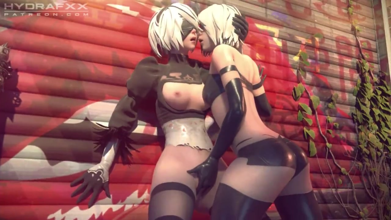 3d Anime Lesbian Xxx - Lesbian 3D SFM SEX Videos Compilation